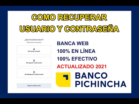 Guía detallada para desbloquear la banca web del Banco Pichincha