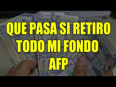 Retiro de AFP: ¿Qué hacer cuando ya no se aporta a la AFP?