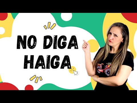 La variante correcta de la palabra Haina o Jaina