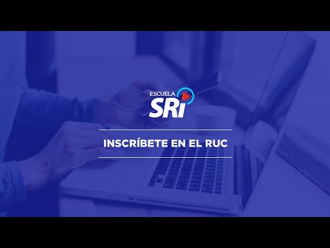 Guía para obtener el número de Registro Único de Contribuyentes (RUC) en Ecuador.
