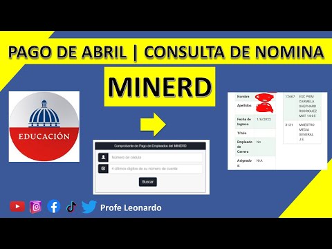 Cómo verificar si estoy en la nómina del Minerd: una guía informativa para los empleados del Ministerio de Educación