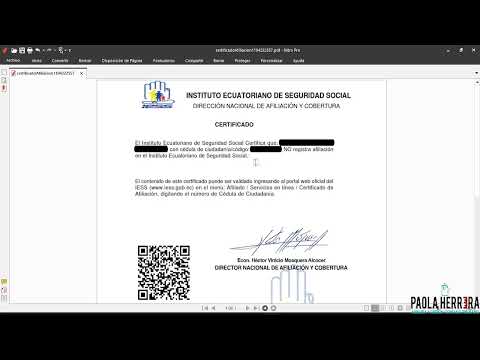 ¿Cómo verificar afiliación al IESS solo con la cédula de identidad?