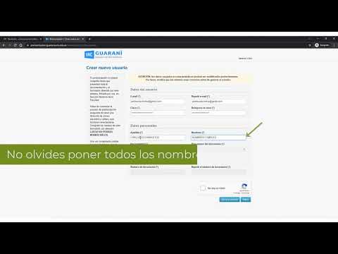 Guía completa para acceder al sistema Guarani e iniciar sesión con éxito.