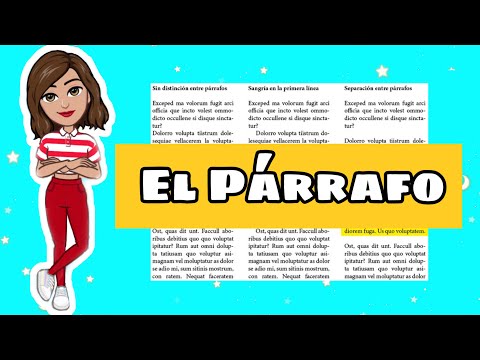 Descripción detallada de un párrafo: estructura, elementos y características