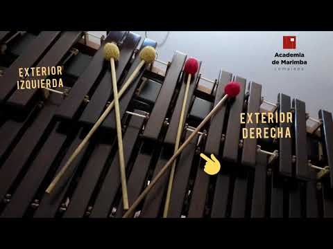 Los elementos esenciales para tocar la marimba: los mazos o baquetas
