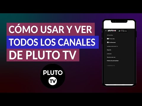 Guía detallada para acceder a todos los canales de Pluto TV